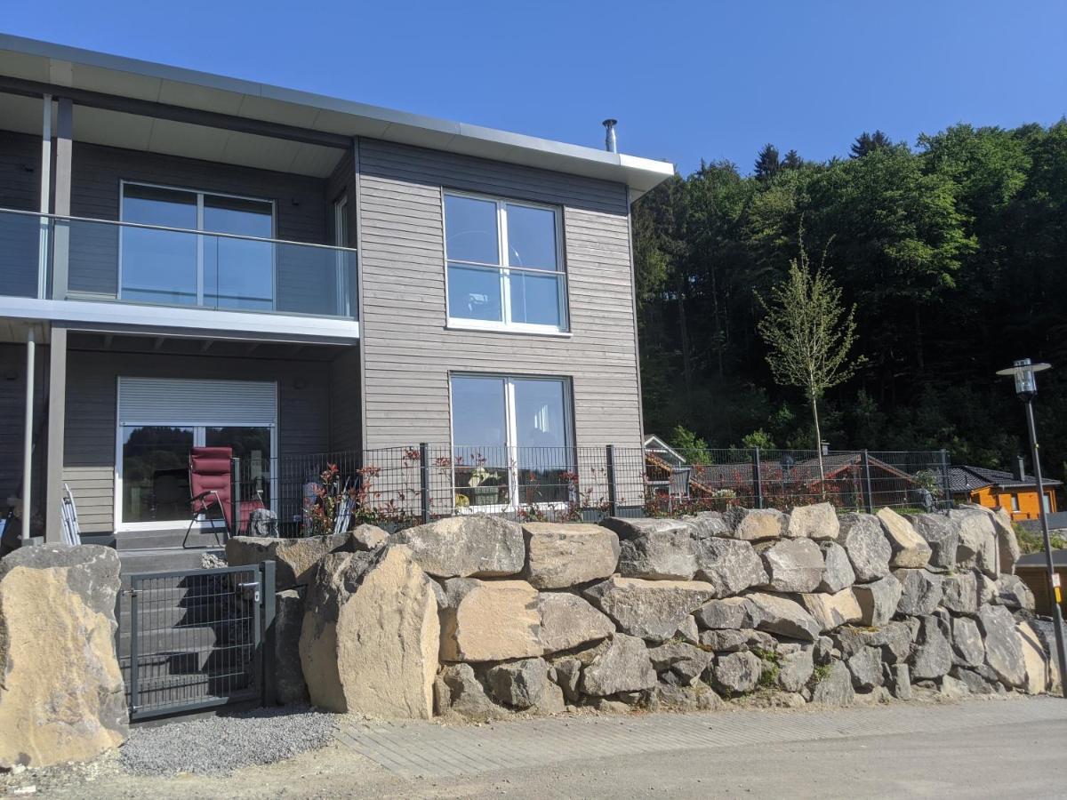 Ferienhaus Schieferterrasse - Waldsee Rieden - 외부 사진